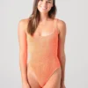 Hunza G Women's Square Neck Swim One-Piece Swimsuit