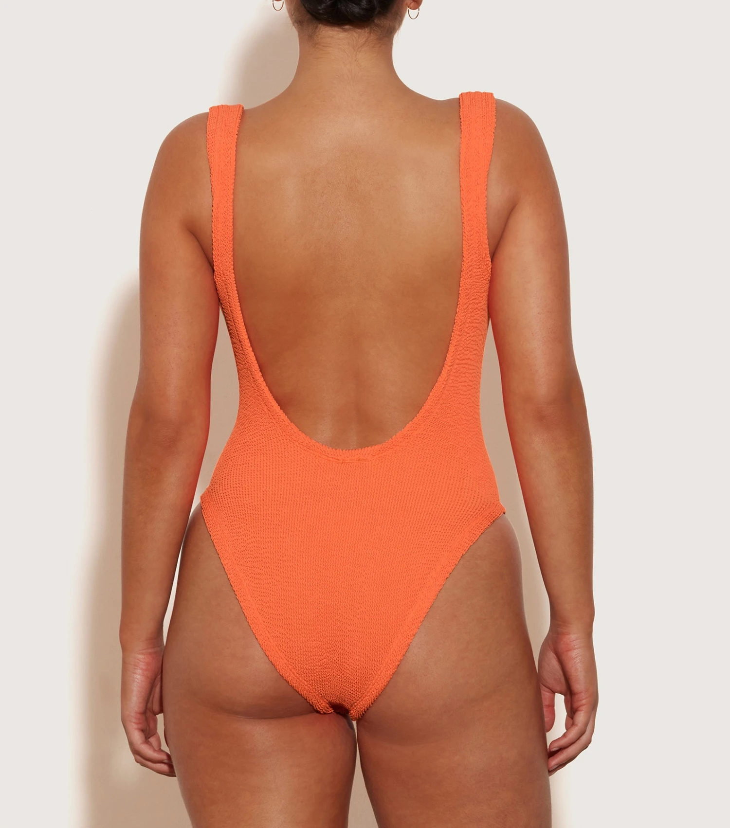 Square Neck Swim - Orange 2 Square Neck Swim - Orange - Image 2