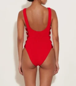 Tiffany Swim - Red -Hunza G TIFFANY RED BC