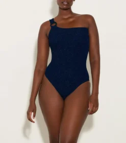 Nina Swim - Navy/Silver
