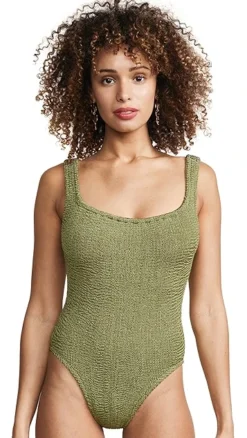 Hunza G Square Neck One Piece Swimsuit -Hunza G hunza30005154ae q6 2 0. UX357 QL90