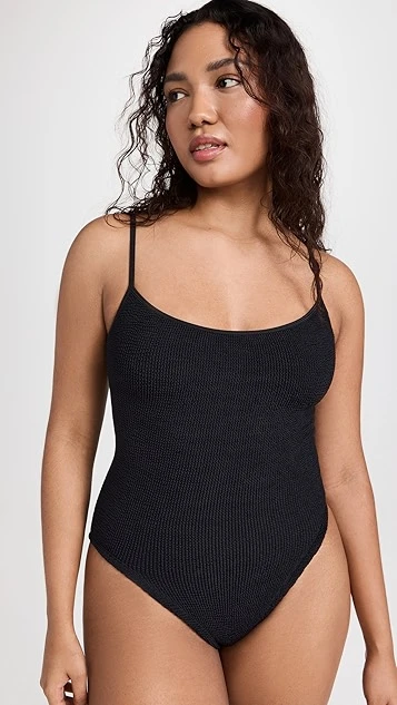 Hunza G Pamela One Piece Swimsuit 1 Hunza G Pamela One Piece Swimsuit