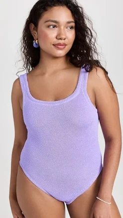 Hunza G Classic Square One Piece