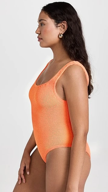 Hunza G Classic Square Neck Swimsuit 3 Hunza G Classic Square Neck Swimsuit - Image 3