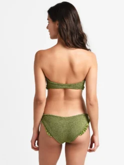 Hunza G Ines Bikini Set -Hunza G inesbikini metallicmossalt3