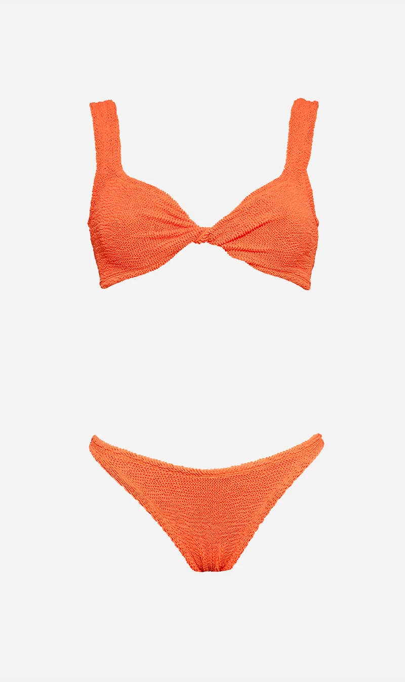 Hunza G | Juno Bikini - Orange 1 Hunza G | Juno Bikini - Orange