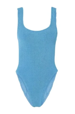Square Neck Swim Sky Blue